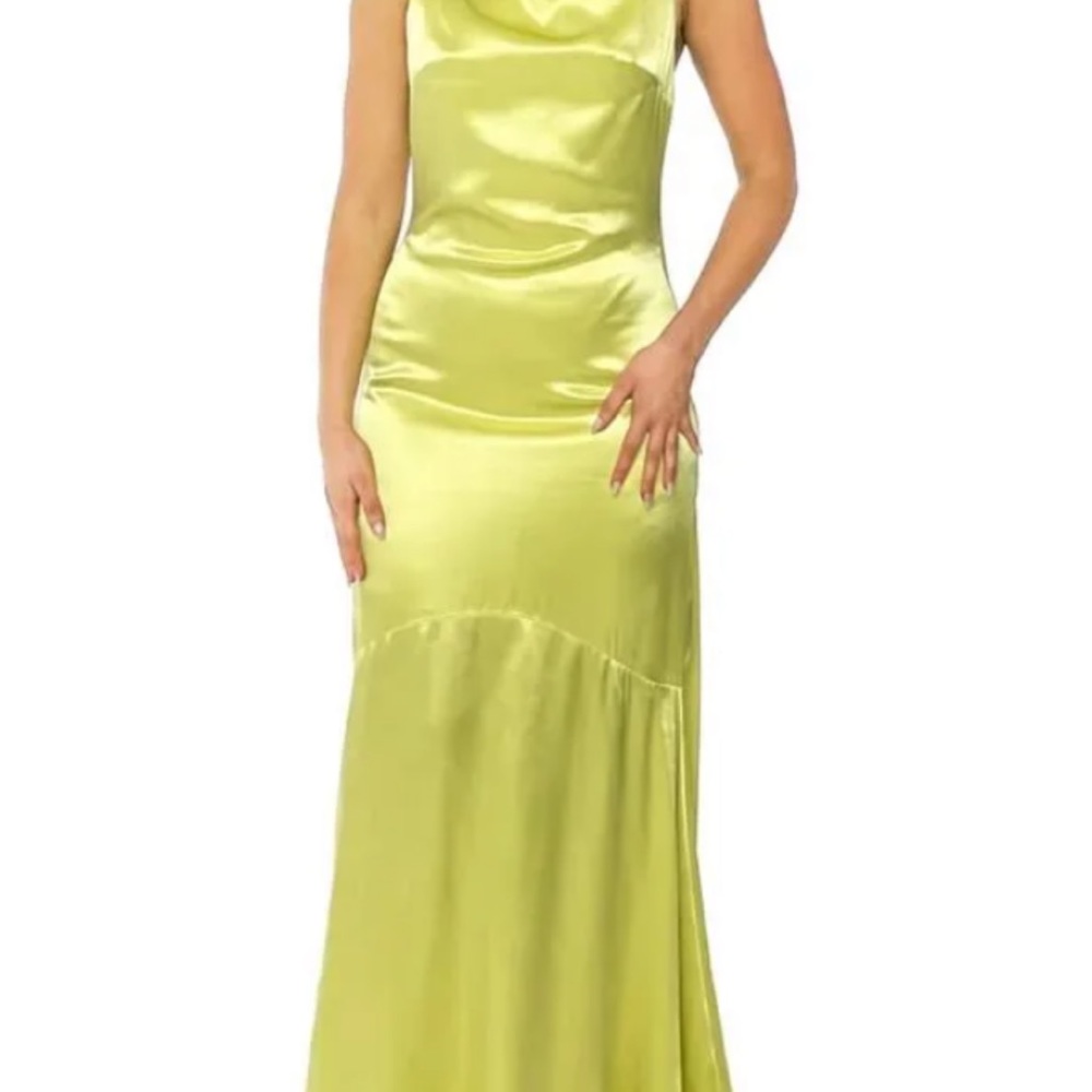 ELLIATT GREEN EVENING DRESS